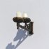 Double Wall Sconce Romantic (2 pieces)