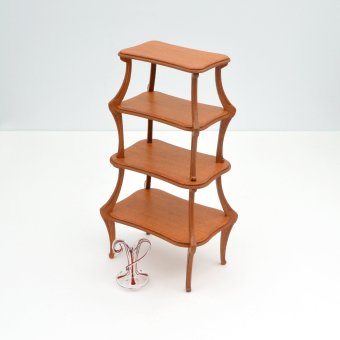 Art Nouveau 4 tier Etagere
